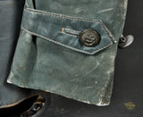 WWII German Kriegsmarine Foul Weather Leather Coat/Trousers. Veteran Family Acquired