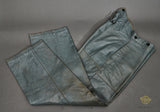 WWII German Kriegsmarine Foul Weather Leather Coat/Trousers. Veteran Family Acquired