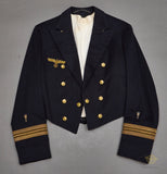 WWII German Kriegsmarine Mess Dress Jacket and Vest for Officer