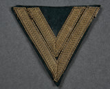 German WW2 Coastal Artillery Sleeve Chevron