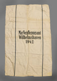 Naval Provisions Department Wilhelmshaven 1942 Ration Bag