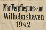 Naval Provisions Department Wilhelmshaven 1942 Ration Bag