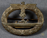 German WWII U-Boat Badge (U-Boot Kriegabzeichen) by F.O.