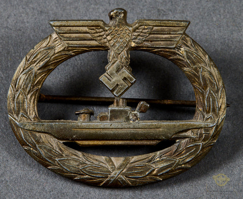 German WWII U-Boat Badge (U-Boot Kriegabzeichen) by F.O.