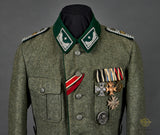 Third Reich Land Customs Official Ensemble Including Tunic and Visor Cap