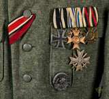 Third Reich Land Customs Official Ensemble Including Tunic and Visor Cap