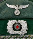 Third Reich Land Customs Official Ensemble Including Tunic and Visor Cap