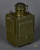 WWII Vintage Kerosene Signal Lamp