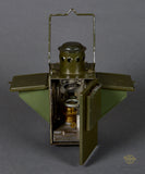 WWII Vintage Kerosene Signal Lamp