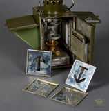 WWII Vintage Kerosene Signal Lamp