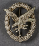 German WWII Luftwaffe Radio/Air Gunner’s Badge (Fliegerschützenabzeichen für Bordfunker) by JMME