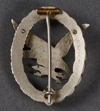 German WWII Luftwaffe Radio/Air Gunner’s Badge (Fliegerschützenabzeichen für Bordfunker) by JMME