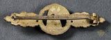 German WWII Reconnaissance, Air/Sea Rescue, and Meteorological Operational Flying Clasp in Silver
