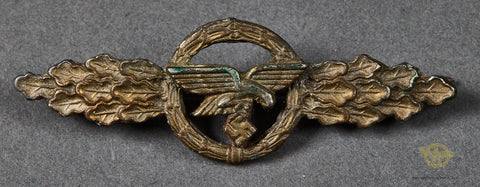 German WWII Luftwaffe Operational Flying Clasp for Air Transport/Glider Squadron Flying Clasp