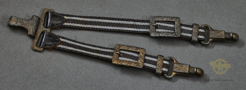 German WWII Set of 2nd Model Luftwaffe Super Deluxe Dagger Hangers