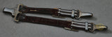 German WWII Set of 2nd Model Luftwaffe Super Deluxe Dagger Hangers