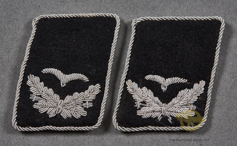 German WWII Set of Luftwaffe Collar Tabs