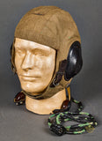 Luftwaffe LKpS101 Summer Flying Helmet, COMPLETE with all Avionics