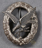 Luftwaffe Air Gunner/Radio Operator Badge by Assmann