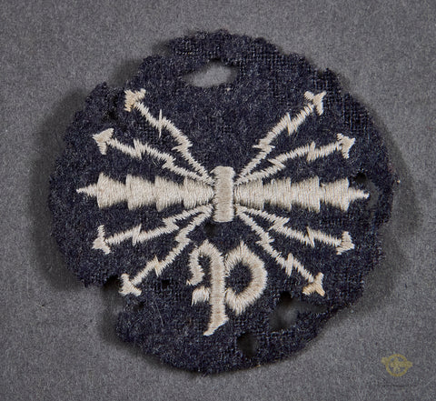 Veteran Bring Back German WWII Qualified NCO Directional Radio Signal Finder Trade Patches