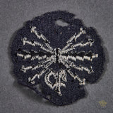Veteran Bring Back German WWII Qualified NCO Directional Radio Signal Finder Trade Patches