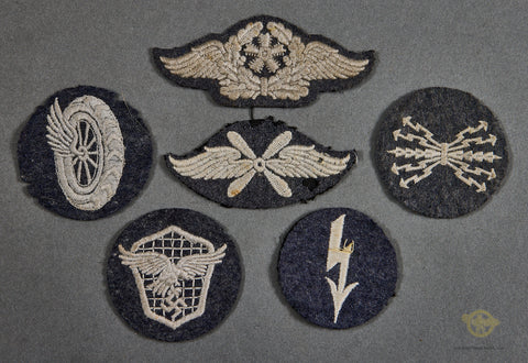 Veteran Bring Back Lot of 6 Luftwaffe Trade Patches