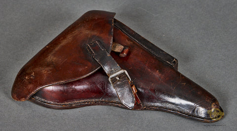 German WWII Hardshell Holster for P08 Luger w/Take Down Tool