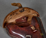 German WWII Hardshell Holster for P08 Luger w/Take Down Tool