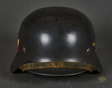 WWII German Luftwaffe Model 1935 Double Decal Helmet