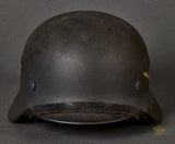 WWII German Luftwaffe Model 1940 Single Decal Helmet