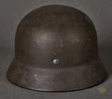 WWII German Luftwaffe Model 1940 Single Decal Helmet