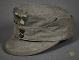 WWII German Waffen SS Model 1943 Field Cap