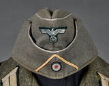 WWII German Army Model 1944 Infantry Officer Tunic, Trousers and Side Cap