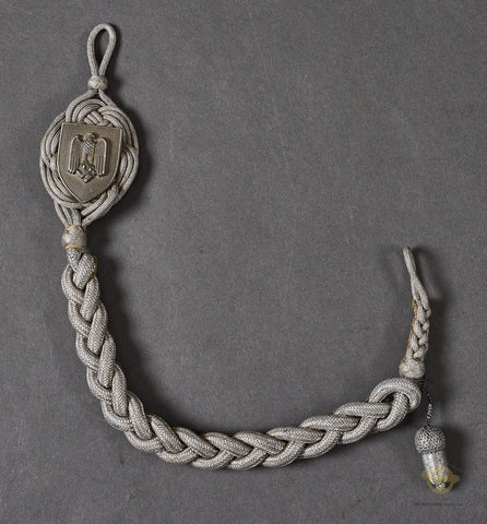 German WWII Marksmanship Lanyard, 1st Pattern Grade Two