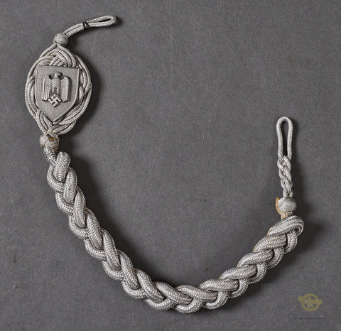 German WWII Marksmanship Lanyard, 1st Pattern Grade One
