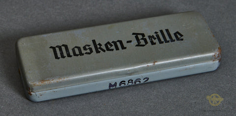 WWII German "Maskenbrille" Eyeglasses for Gas Masks