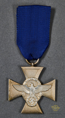 German WWII Police 12 Year Long Service Award 2nd Class