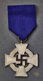 German WWII Cased 25 Year NSDAP Faithful Service Award