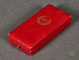 Cased German WWII 40-Year Long Service Badge in Gold