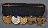 German WWII Five Medal Bar