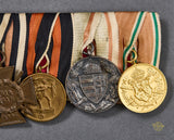 German WWII Six Medal Bar