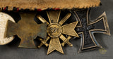 German WWII Five Medal Bar