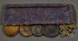 German WWII Five Medal Bar