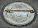 German WWII Female RAD Leader’s Brooch in Silver