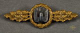 German WWII Cased Luftwaffe Operational Fly Clasp for Dive Bomber