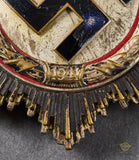 German WWII Cased German Cross in Silver by Juncker