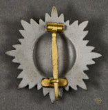 Veteran Bring Back Cased German WWII Eastern People’s First Class in Gold w/Swords