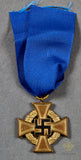 German WWII NSDAP 40 Year Faithful Service Award