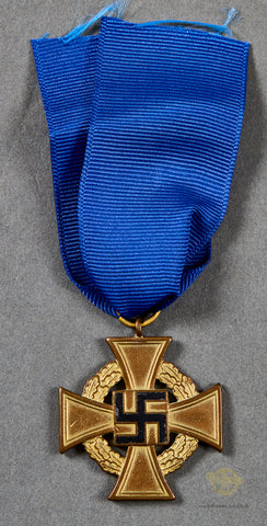 German WWII NSDAP 40 Year Faithful Service Award