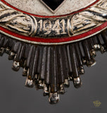 German WWII Cased German Cross in Silver by Zimmermann